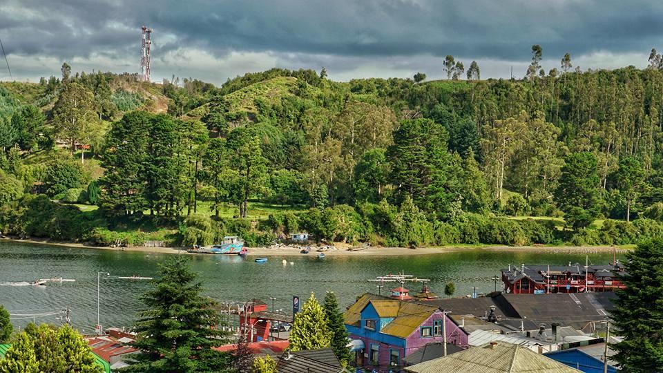 Pink House Angelmo Panzió Puerto Montt Kültér fotó